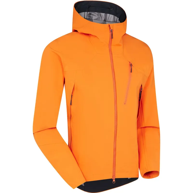 Madison Clothing DTE 3-Layer Fully Waterproof Jacket in Mango Orange-1