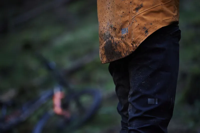 Madison Clothing DTE 3-Layer Fully Waterproof Jacket in Mango Orange-3