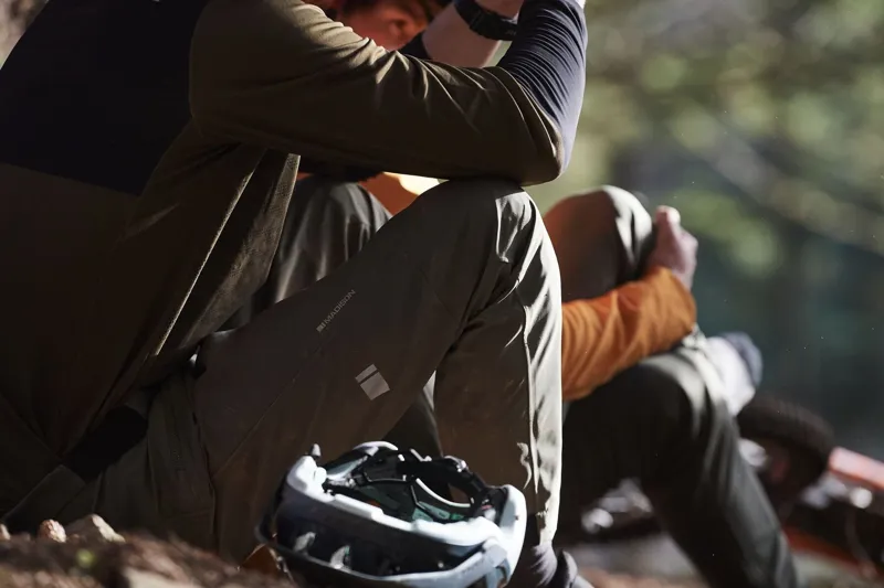 Madison Clothing DTE 3 Layer Fully Waterproof Trousers in Green-2