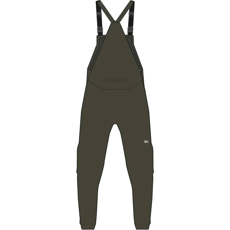 Madison Clothing DTE 3-Layer Fully Waterproof Bib Trousers in Green
