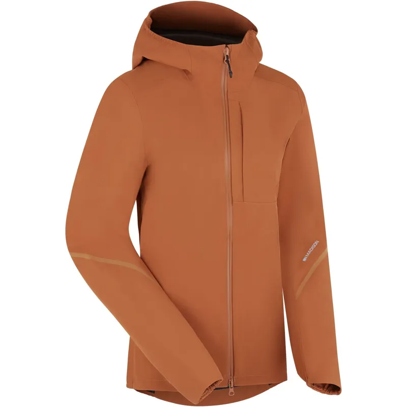 Madison Roam Women's 2-Layer Waterproof Jacket 10K/10K in Rust Orange-3