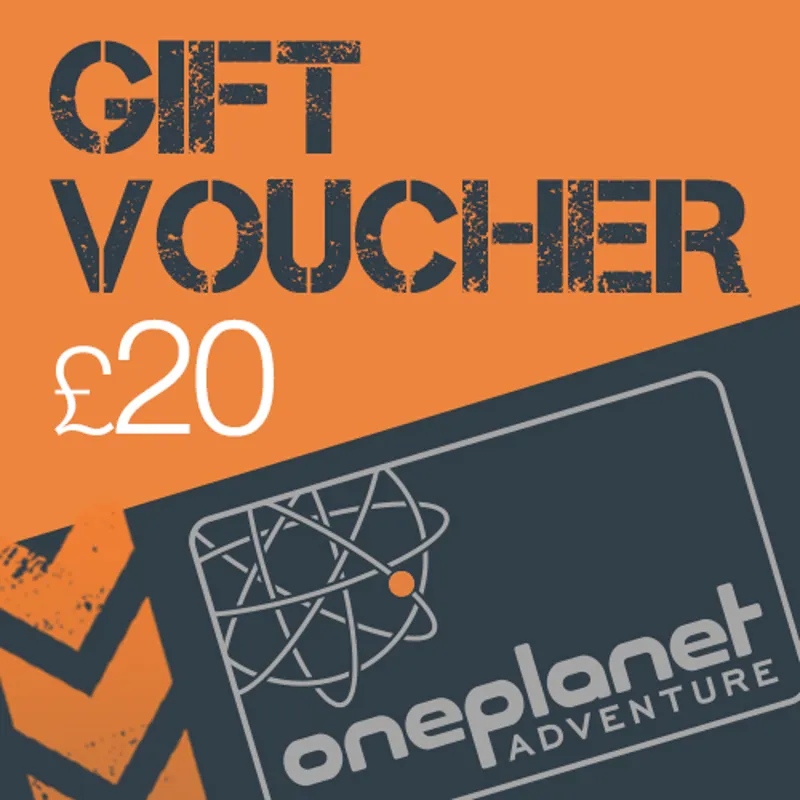 Oneplanet Adventure Gift Voucher - 20.00 - Instore and Online