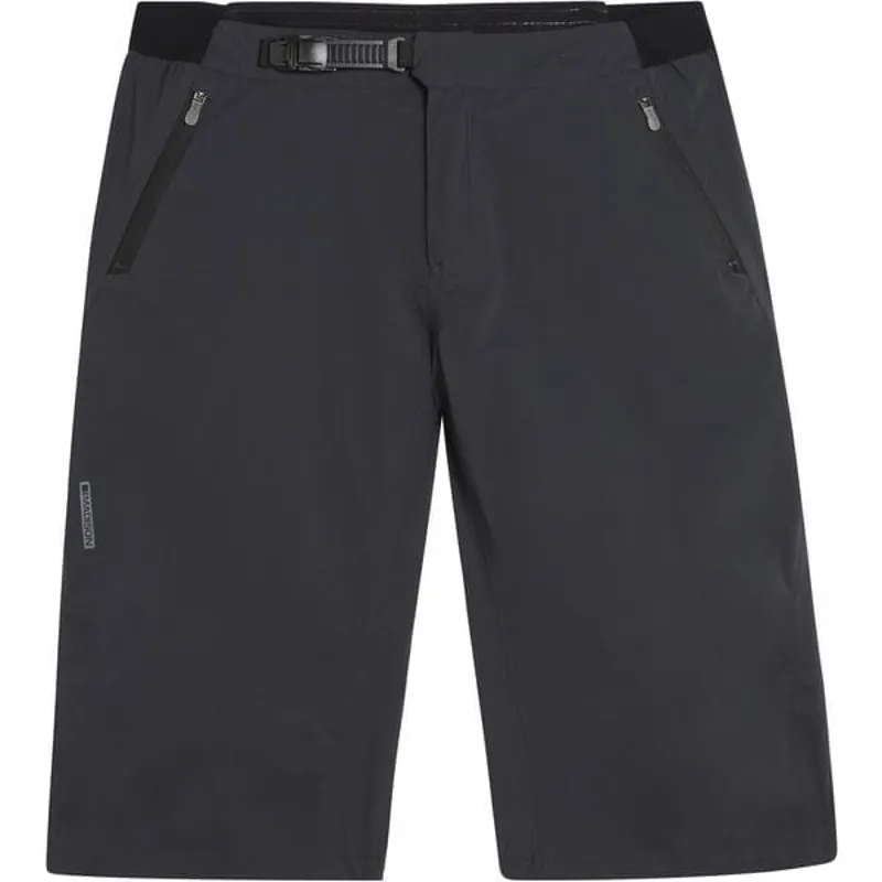 Madison Clothing DTE 3 Layer Fully Waterproof Shorts in Black-2