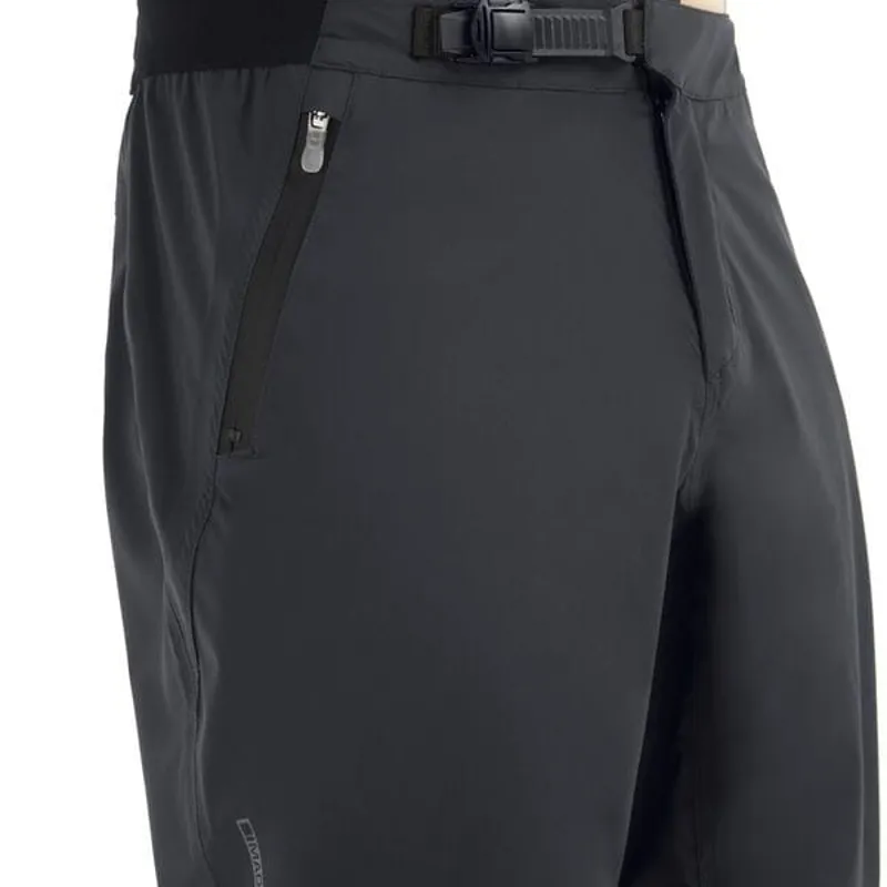 Madison Clothing DTE 3 Layer Fully Waterproof Shorts in Black-1
