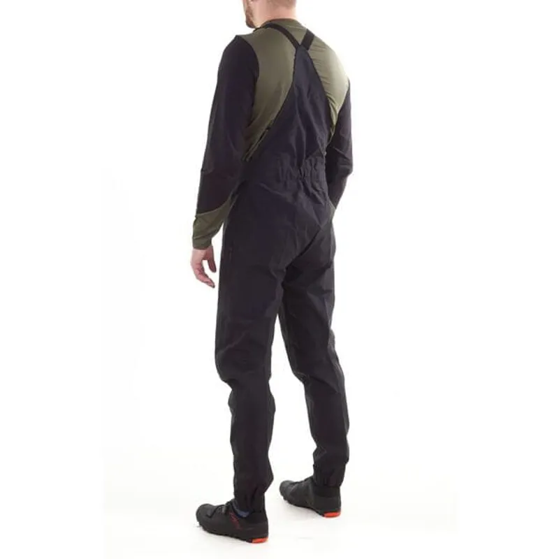 Madison Clothing DTE 3-Layer Fully Waterproof Bib Trousers in Black-2