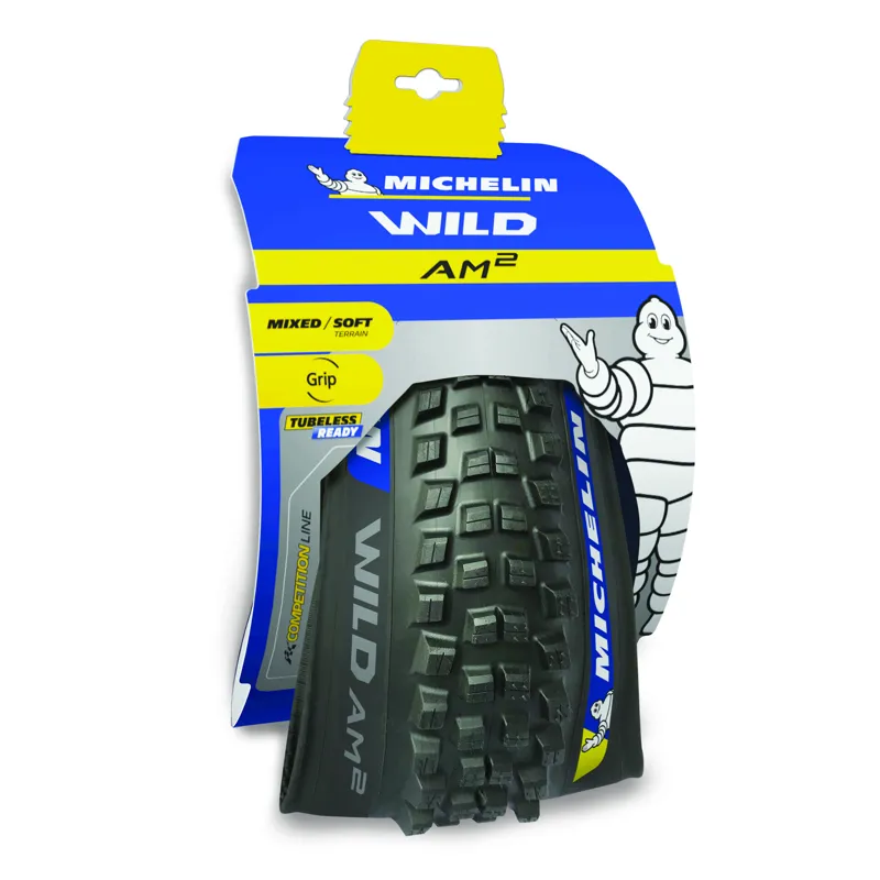 Michelin Wild AM2 Competition Line TS LR - 29 x 2.40 Black-1
