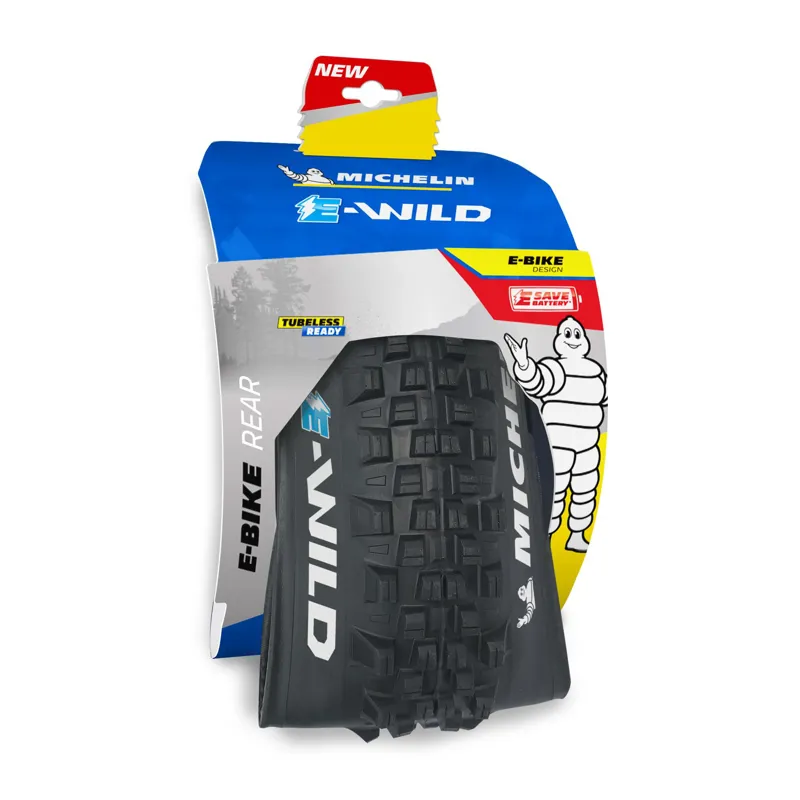 Michelin E-Wild Tyre MTB Rear Gum-X 29 x 2.60 Black-1