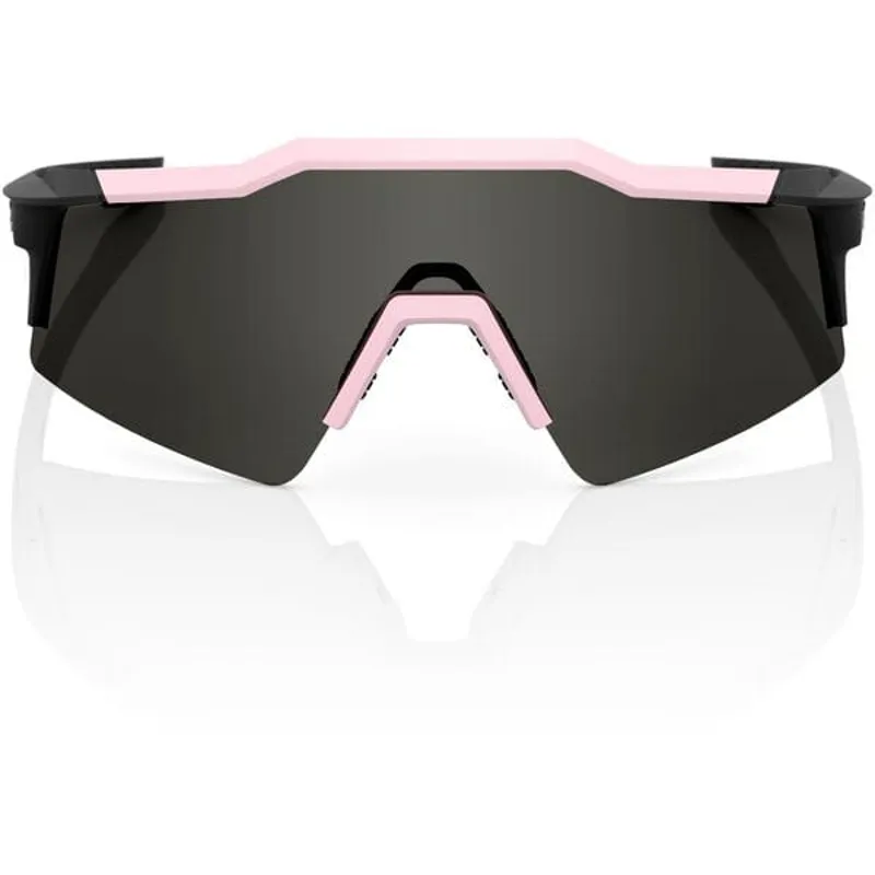100 Percent Glasses Speedcraft SL - Soft Tact Desert Pink - Smoke Lens-1