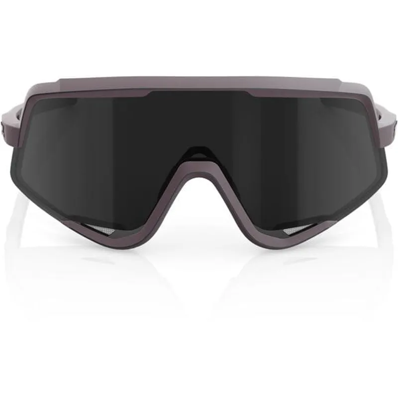 100 Percent Glendale Black Mirror Lens Glasses in Soft Tact Deep Purple-1