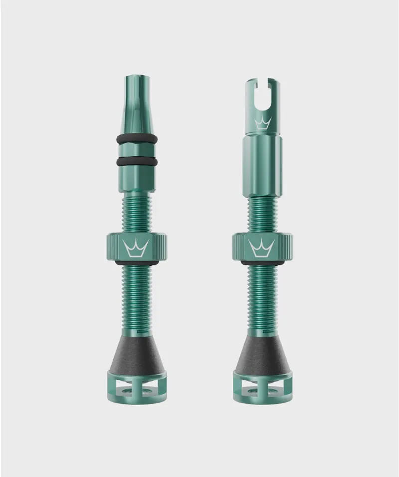 Peatys Holeshot Fast Flow Tubeless Valves - 42mm / Jade
