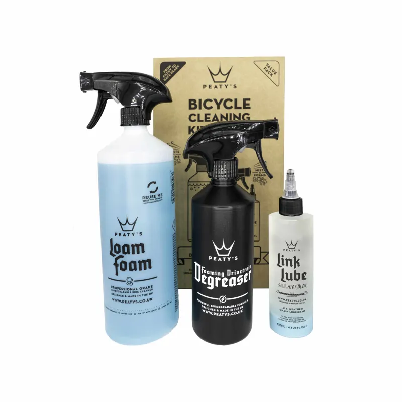 Peatys - Bicycle Cleaning Kit - Wash Degrease Lubricate