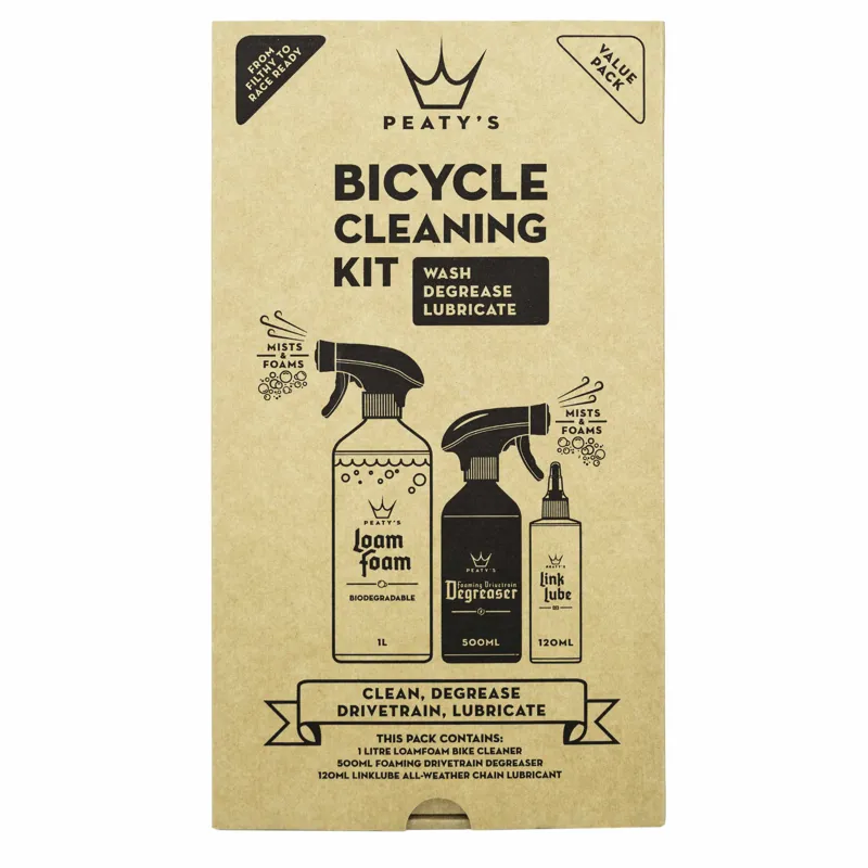 Peatys - Bicycle Cleaning Kit - Wash Degrease Lubricate-1