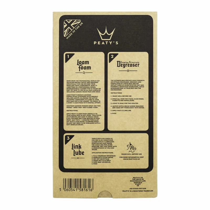 Peatys - Bicycle Cleaning Kit - Wash Degrease Lubricate-2