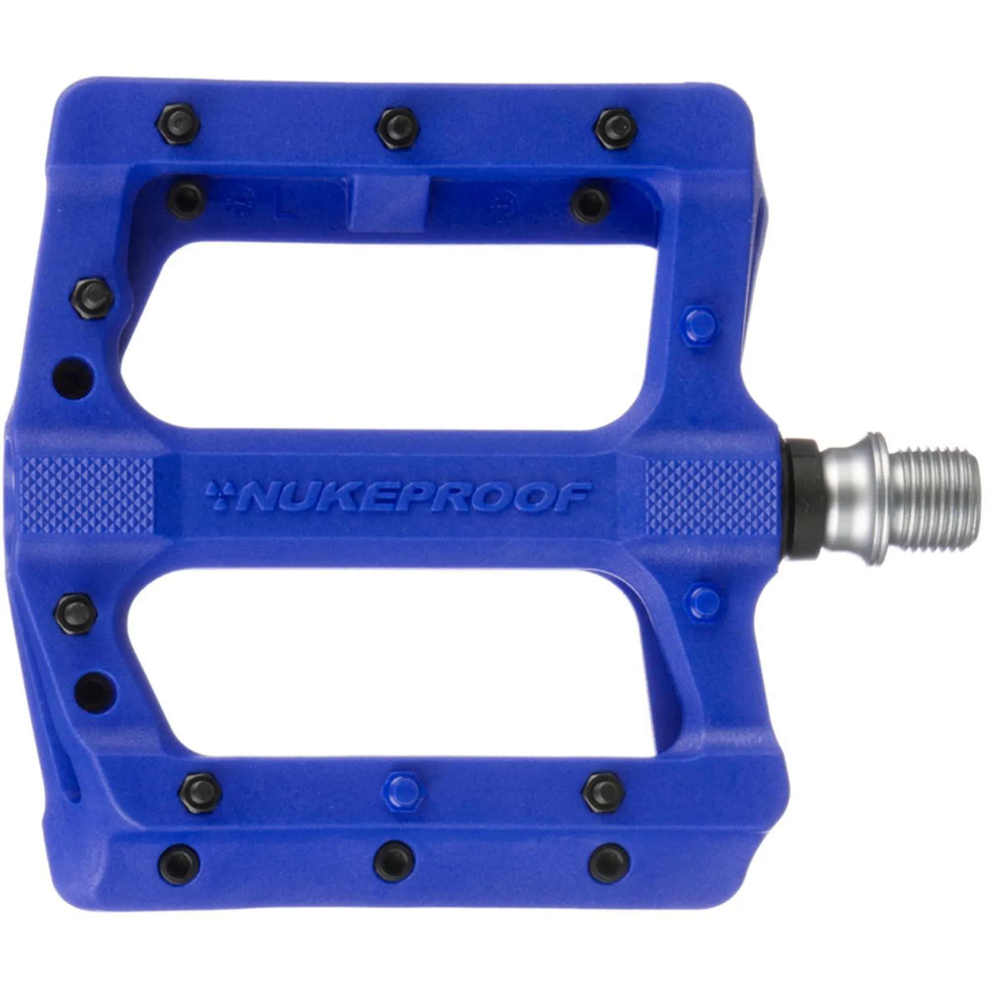 Nukeproof Neutron EVO Flat MTB Pedals Blue