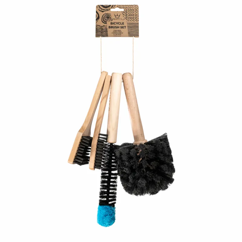 Peaty's - Complete Bicycle Brush Set - Pack of 4