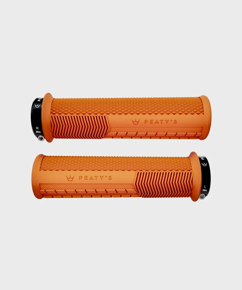 Peatys Monarch Grip - Knurl - Thin in Mango