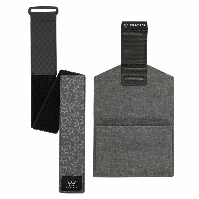 Peatys HoldFast Trail Tool Wrap in Slate Grey-1