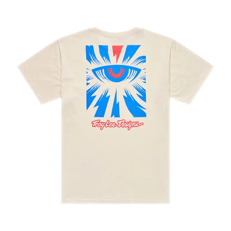 TroyLee Cyborg Short Sleeve Tech Tee in Vintage White-1