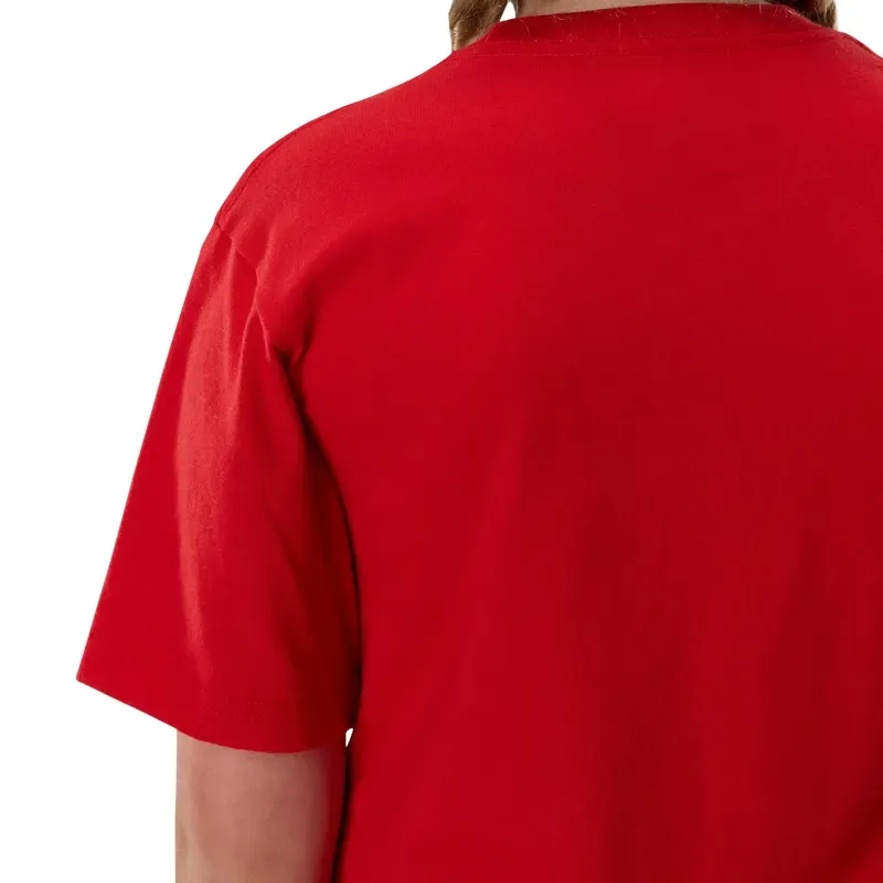 Fox Youth Apex Short Sleeve T-Shirt in Tibetan Red-5
