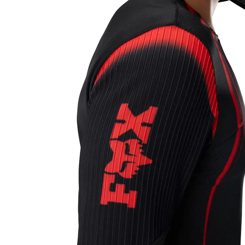 Fox Flexair Goldstone Special Edition Long Sleeve Jersey in Black-6