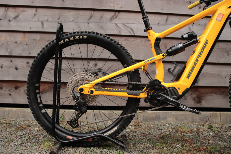 Current Demo Bike Nukeproof Megawatt Elite 297 E-Bike - Med in Yellow-2