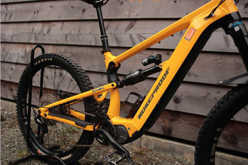 Current Demo Bike Nukeproof Megawatt Elite 297 E-Bike - Med in Yellow-8