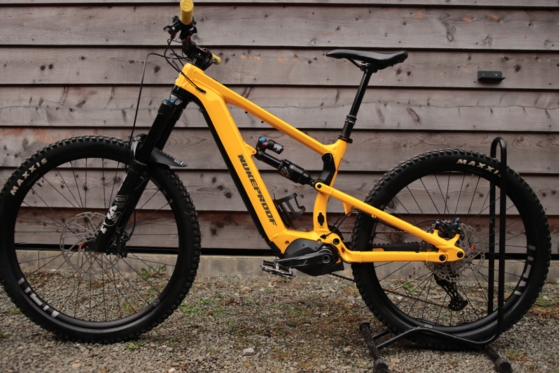 Current Demo Bike Nukeproof Megawatt Elite 297 E-Bike - Med in Yellow-10