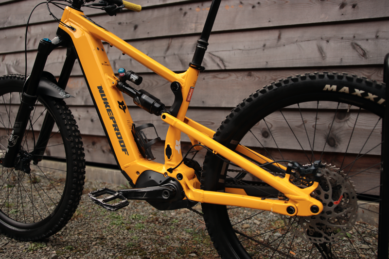 Current Demo Bike Nukeproof Megawatt Elite 297 E-Bike - Med in Yellow-11