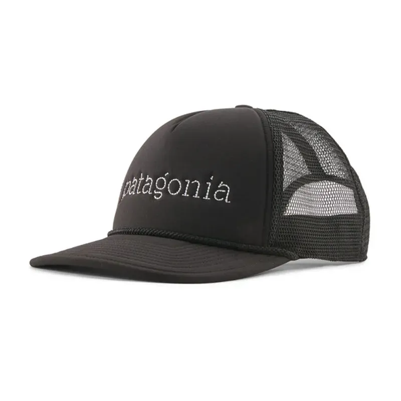 Patagonia Broadcaster Hat In Strata / Text Black