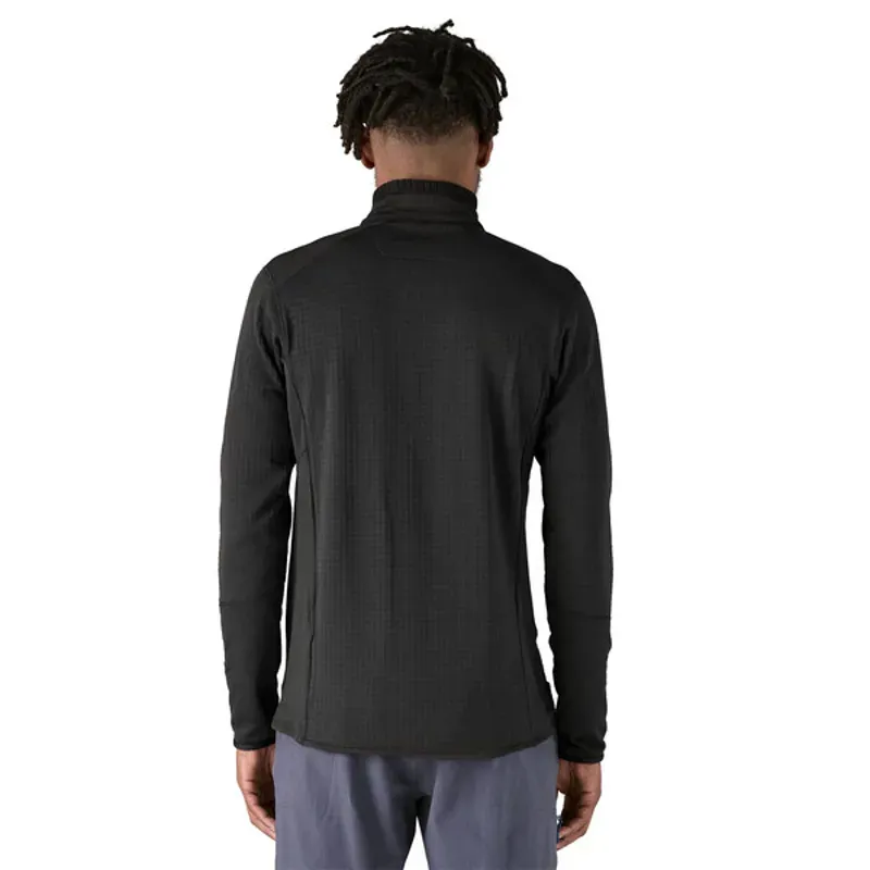 Patagonia Men's R1 Fleece Technical Jacket in Black-1