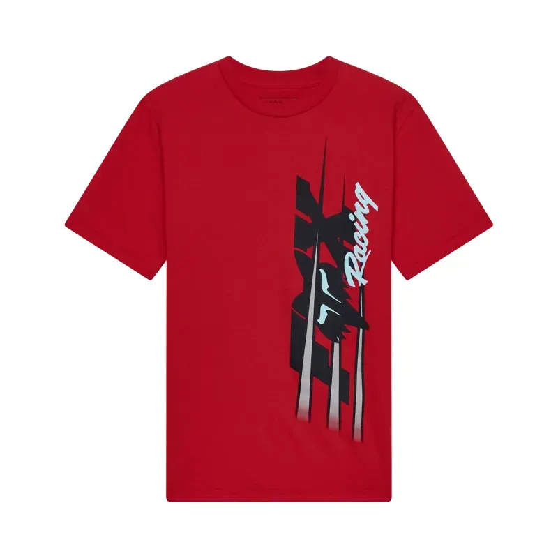 Fox Youth Apex Short Sleeve T-Shirt in Tibetan Red
